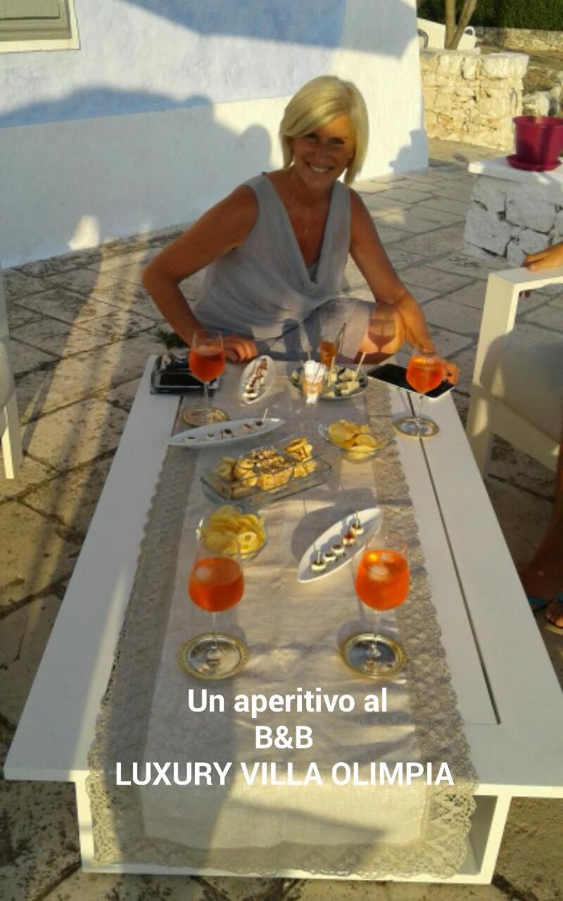 B&B Luxury Villa Olimpia Home Restaurant Selva Di Fasano Exterior photo